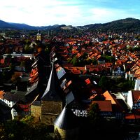 Luftbild der Stadt Goslar