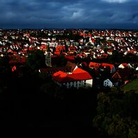 Luftbild von Denkendorf